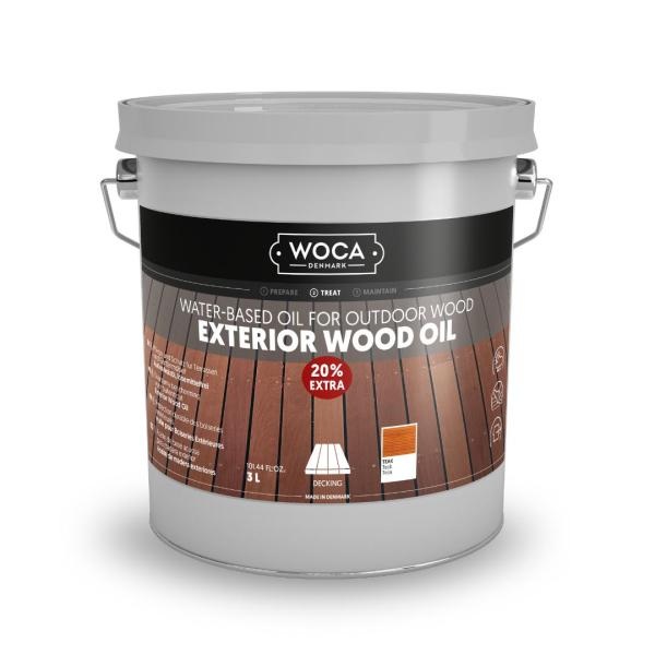 Woca Exterior Wood Oil Teak 3 liter